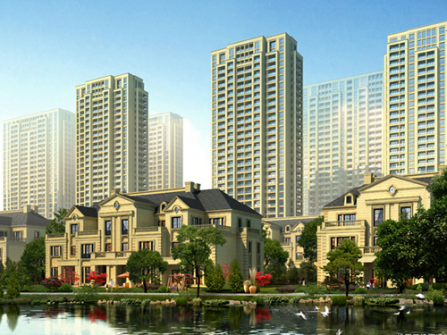 Certain landscape villa